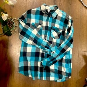 Ocean Current Flannel !! Men’s !! Medium !!